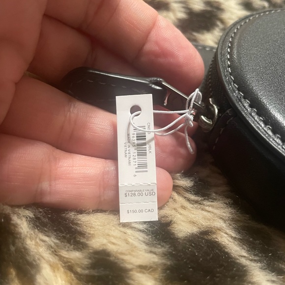 NWT Coach Black Cat Coin Purse (Leather) - Picture 5 of 8